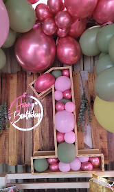 Pink balloon number one