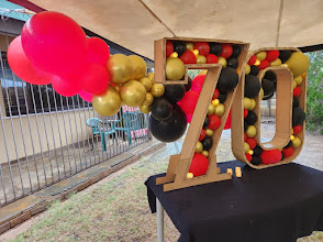 70th in red and gold